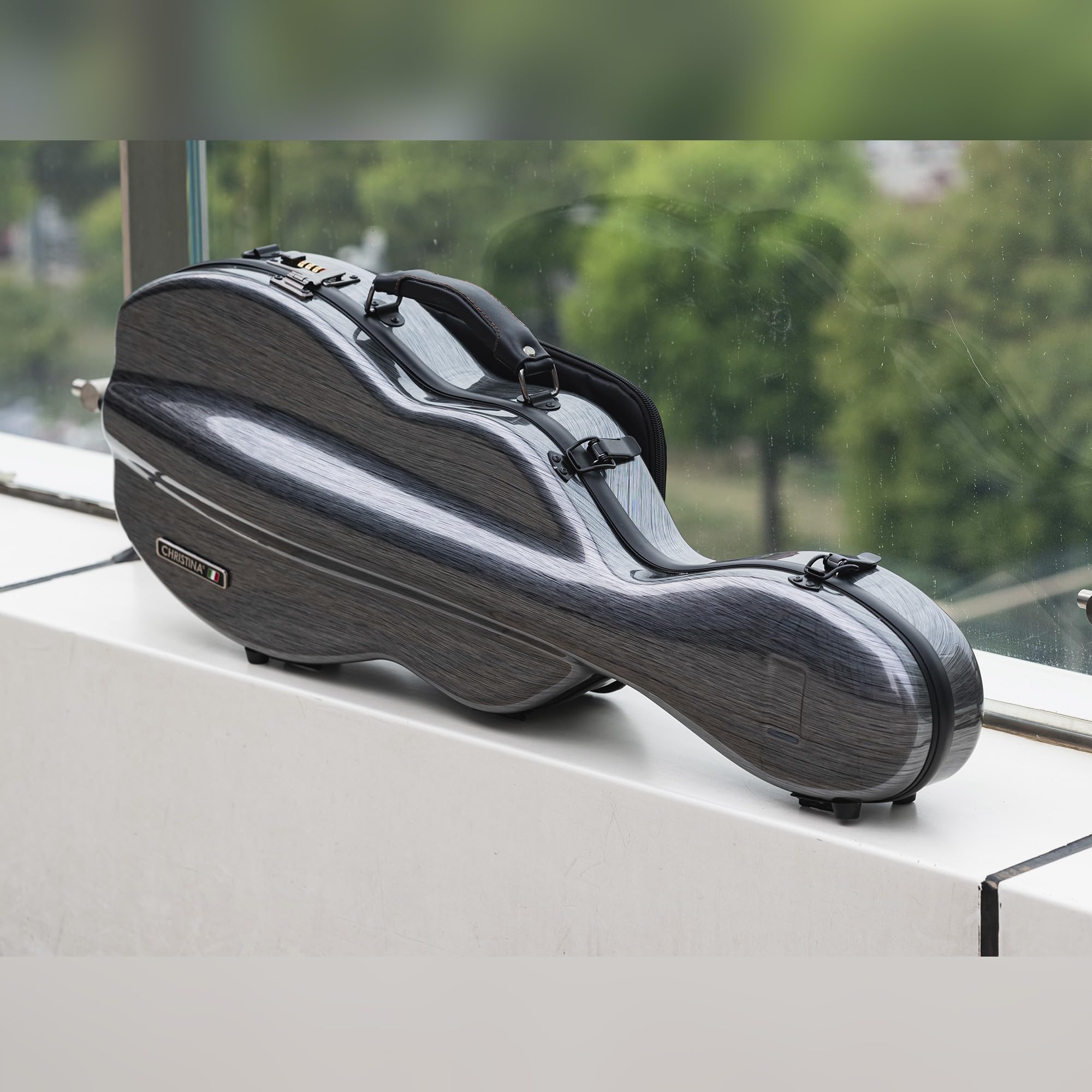 Amazon.com: 4/4 Full Size Violin case High-Strength Carbon Fiber
